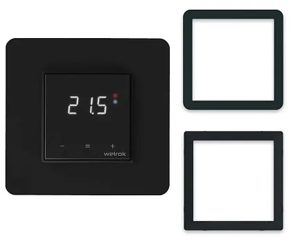 Терморегулятор welrok oz bk atl 16А, 3000ВА, 5…45С