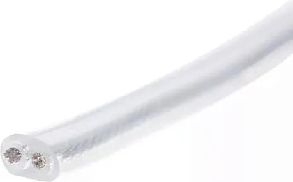 Провод плоский AR ПВХ 2*0,5 прозрачный