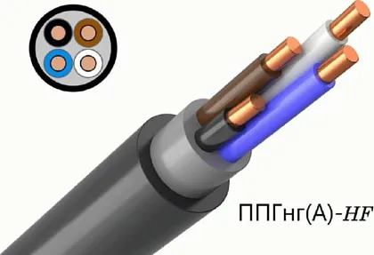Кабель ППГнг(А)-HF 4* 1,5 -0,66