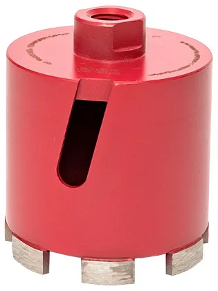 Коронка алмазная по бетону 82 мм М16 EKF микроудар