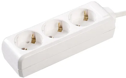 Удлинитель бытовой 3гн. 3м с/з ПВС 3х1мм2 У03 IEK