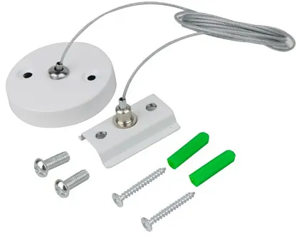 Комплект для подвесного монтажа шинопровода SK2-W-TL 2м белый серии TOP-LINE IN HOME, ком