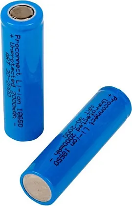 Аккумулятор 18650 2000mAh без защиты PROCONNECT