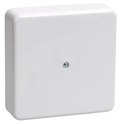 Коробка распред. о/п 75х75х20 IP40 БЕЛАЯ IEK (100)