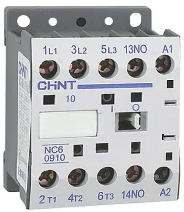 Контактор NC6-0910 (кат.230В AC, 9А, 4кВт, 1но.) CHINT