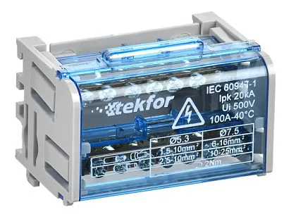 Шины на DIN-рейку (кросс-модуль) ШНК 2х7 L+PEN IEK