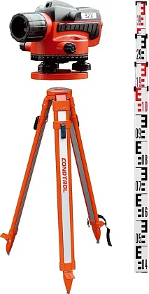 Комплект геодезического оборудования (оптический нивелир Condtrol 32X, рейка 5м, штатив S6-2), ком