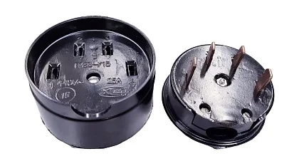 Розетка для электроплиты ОУ трехфазная 25А РШВШ Элкон