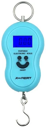 Весы ручные электронные безмен XPR-603 смайлик восьмерка до 40кг X-PERT 1-100