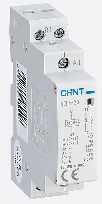 Контактор модульный NCH8-20/02 (кат.230В AC, 2нз, 20A) CHINT