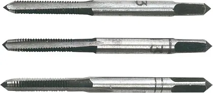 Метчик вольфрамовый  M12 3 шт. DIN 233 TOPEX