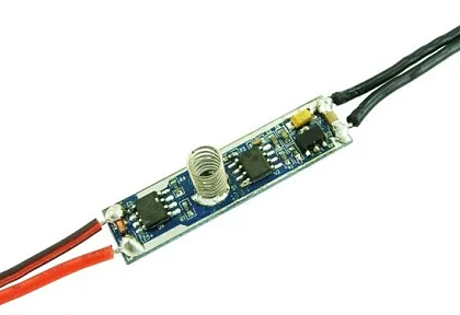 Сенсорный диммер-выключатель для стекла/зерк LT-TD05  12В, 96Вт