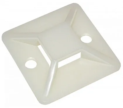 Площадка монтажная самоклеящеяся 30х30 белая (50 шт), уп