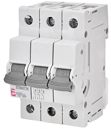 Автоматический выключатель ETIMAT P6 B32/3 6кA ETI