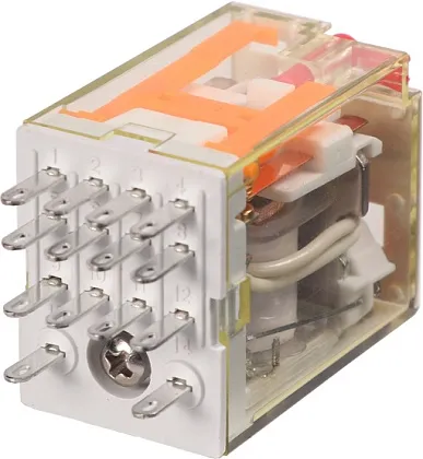 Реле промежуточное RKF4CO730LTA (230VAC, 4CO, 5A) Shenler