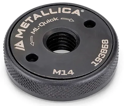 Гайка для УШМ быстрозажимная М14, тип S, с замком METALLICA Ultra