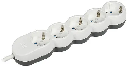 Удлинитель бытовой 5гн. 3м с/з ПВС 3х1,5мм2 UNO У05 IEK