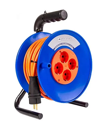 Удлинитель на катушке 4гн. 50м с/з ПВС Атлант (РО10)