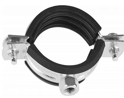 Хомут сантехнический 3 (87-94) М8 цинк без шпильки Premium (в упак. - 150 шт.)