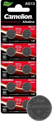 Батарейка G13 (357A/LR44/A76/L1154) CAMELION BL-10