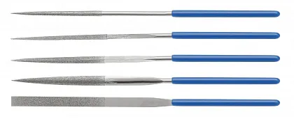 Надфиль алмазный набор, 5 шт. HOEGERT, ком