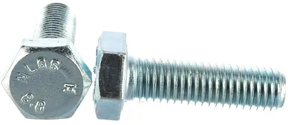 Болт М10*35 DIN933 цинк (100 шт.) (ТД Метизный двор), уп