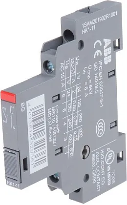 Блок-контакт бок. вспом. HK1-11 (1NO+1NC) для MS116 ABB