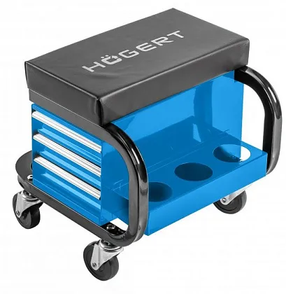 Сиденье для мастерской с 3 ящиками HOEGERT