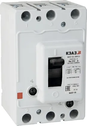 Автоматический выключатель  ВА57-35-390010 100А 18kA 3p. КЭАЗ