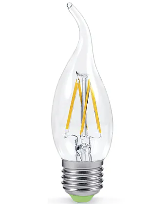 Лампа LED-СВЕЧА-PREMIUM НА ВЕТРУ 5Вт Е27 3000К 450Лм ASD