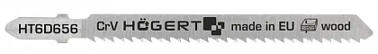 Полотно по дереву для электролобзика 100 мм, 4-30 мм, чистый рез, 2 шт.HOEGERT, ком