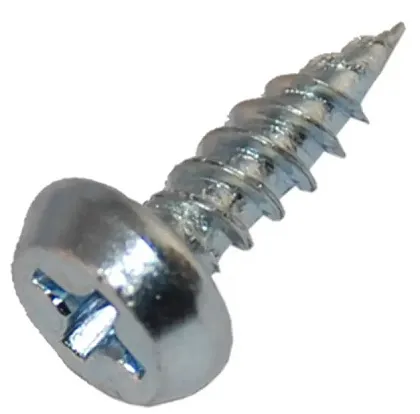 Саморез по металлу острый 3,5*9,5 оцинк. клоп (1000 шт.) (МД), уп