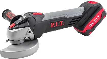 УШМ аккум. 20V PWS20H-125C/1 (125мм, 1АКБ-4Ач, ЗУ, КЕЙС) P.I.T