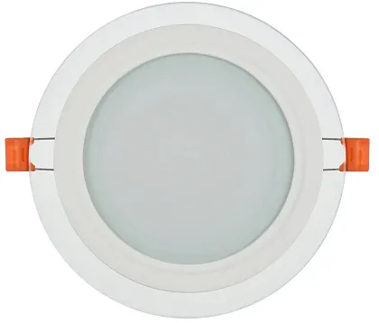 Светильник LED ДВО 1621 со стеклом круг 12Вт 4000К IP20 IEK