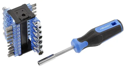 Набор отверток и бит 34 шт. HOEGERT, ком