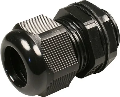 Кабельный ввод М50 (30-38 мм) черный пластик (Haupa)
