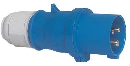 Вилка переносная 16A 3п (2P+E) 013 IP44, 230В, QC BALS