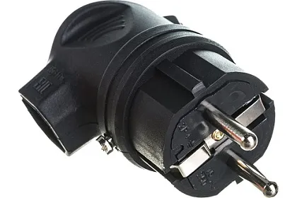 Вилка угловая с/з IP44 ВБу3-1-0м ОМЕГА IEK