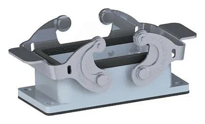 Корпус разъема SO-H10B-ST-2L с фиксатором, металл, IP65 SMICO