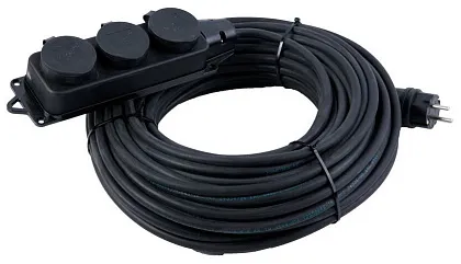 Удлинитель в бухте с колодкой 3гн. 30м с/з IP44 КГ 3x1,5mm2 Атлант (РО2)