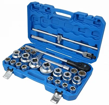 Hабор инструментa 3/4" (26 шт. головки 21-65мм) HOEGERT, ком