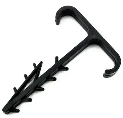 Дюбель-хомут ДЗ-2 ДВОЙНОЙ (ВВГп 2х2,5; 3х1; 3х1,5) (100шт), уп