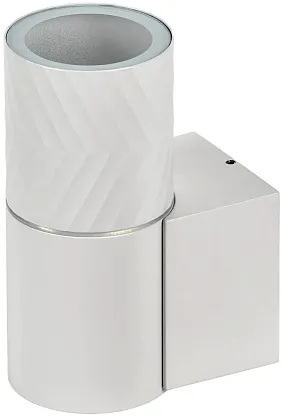 Светильник уличный 5107 настенный под лампу GU10 IP65 белый IEK