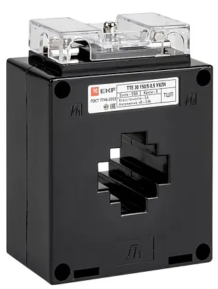 Трансформатор тока ТТЕ-30-100/5А класс точности 0,5 EKF PROxima