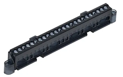 TEKFOR Суппорт для шин в корп. (ширина 8 мод.) IEK