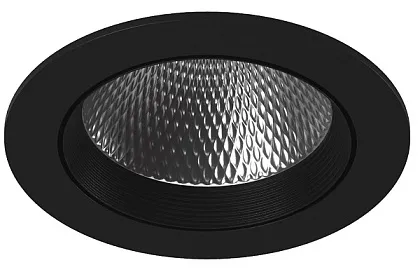 Встраиваемый светильник KZ-2-DLB-7-NW, 7Вт, 4000К, черный