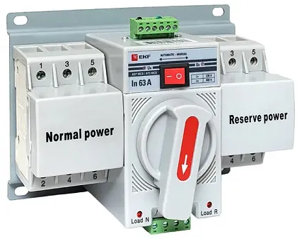 Устройство АВР МСB 63А (C) 3Р 400В EKF