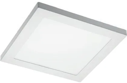 Светильник светод. MOZA, 12W, 1000lm, AC220-240V, 50/60Hz, PF>0,5, RA?80, IP40, 120°,4000K, квадратн