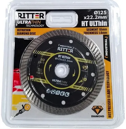 Диск алмазный сегментный HT ULThin 125*1,4*22 Ritter
