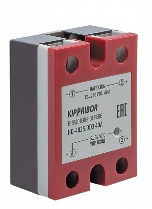 Реле твердотельное 1ф, тип HDD, 60 А HDH-6044.ZD3 ОВЕН
